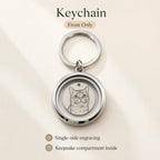 Personalized Pet Keepsake Locket – Custom Portrait Engraving